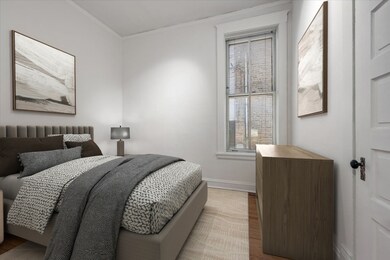 Back bedroom with large closet