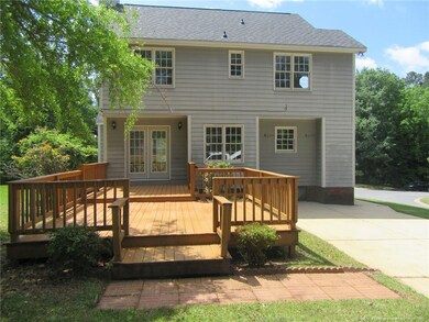 Deck on Rear of Home
