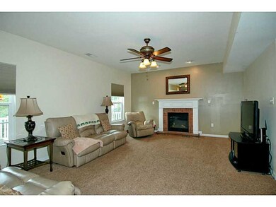 Family Room. The family room also includes a gas b