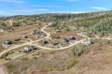 Aerial view with a rural view