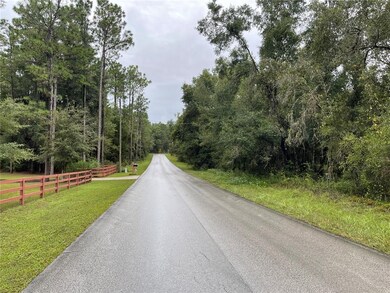 Looking down street from S end of property