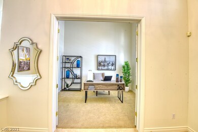 Home office just off of the foyer