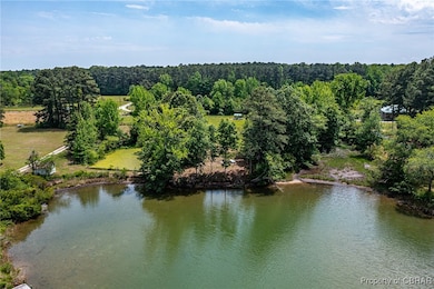 Aerial View of the Lot from creek