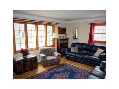Living Room. Updated windows