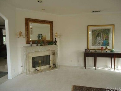 Fire place in Living room.