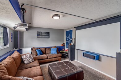 4th Bedroom as Media Room