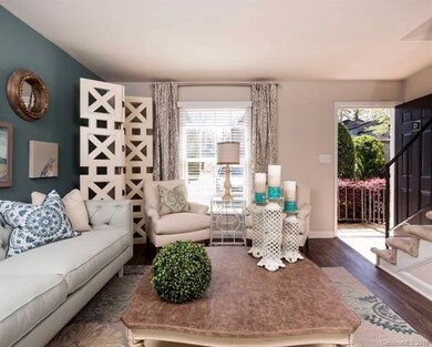 Model apartment, not actual unit.