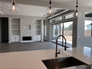 Great Room with Built In Fireplace and M
