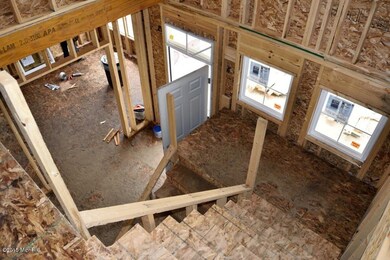 2 story foyer with full banister
