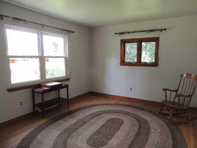 Living Room. Spacious living room with large front