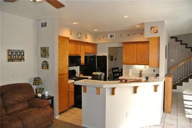 View of kitchen with snack bar