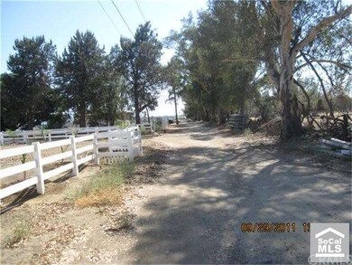 Road in front of the house