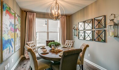 Intimate dining room