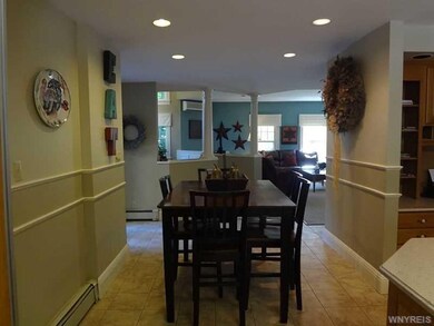 Kitchen Dining. Eat in area of kitchen leading to 