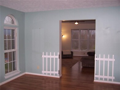 Front living room leading to family room.