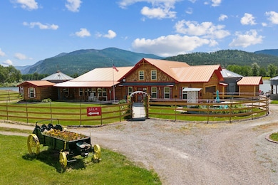 View of front of home with a mountain view