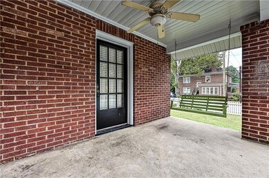 Nice front porch on the corner