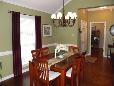 Formal Dining Room opens beautifully into Family R