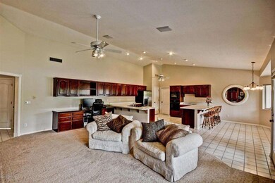 Family room to kitchen