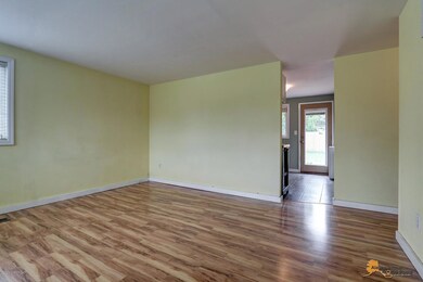 laminate flooring in living room