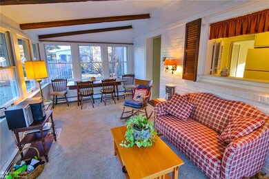 Sun room off kitchen