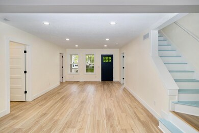 view toward front door