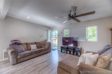 Living area with healthy amount of natural light,
