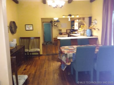 Kitchen and Dining room with great flow.