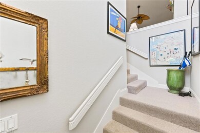 Interior Staircase with Mid-Level Landing Area