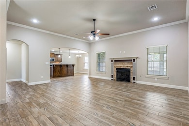 Open concept living space