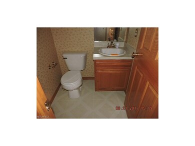 First floor half bath