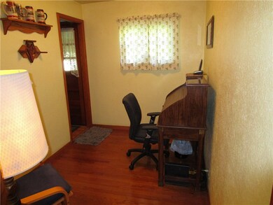 small bedroom used as office