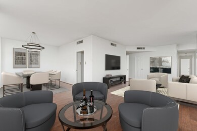 Expansive living areas allow for a variety of furn