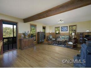 Living room and front door