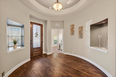 Beautiful circular entry