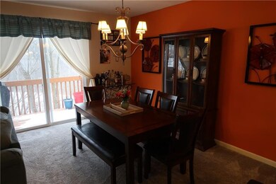 Here's the dining room side.  Right off the kitche