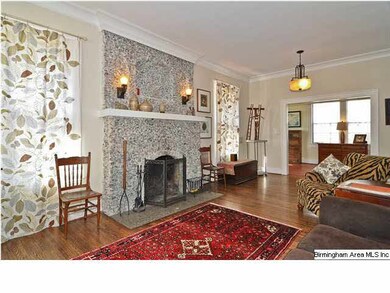 Check out this fireplace with built in sconces