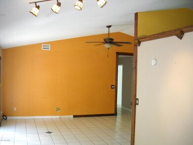 Vaulted Living room view