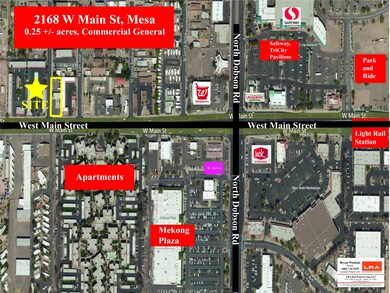 2168 W Main, map