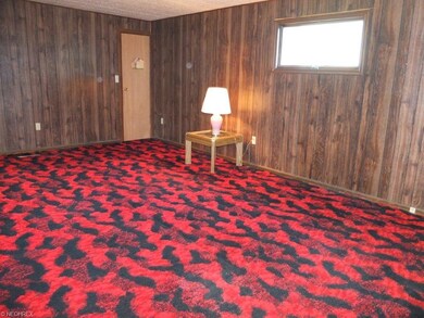First floor master suite with large walk-in closet