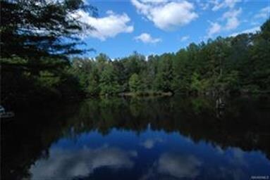 Lovely pond, owner estimates to be about 5 acres.
