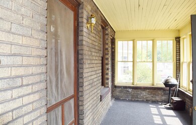 2 Doors into the home Living and Foyer