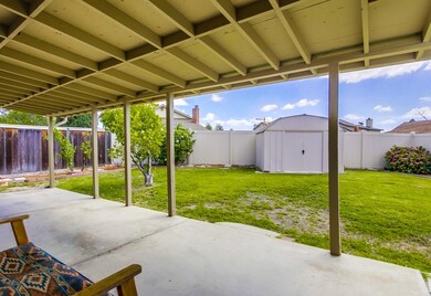 Full Sized Covered Patio.