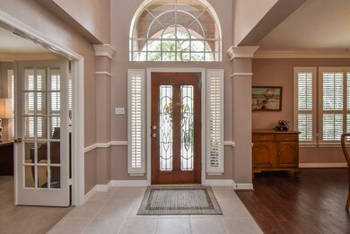 Entrance into the home.
