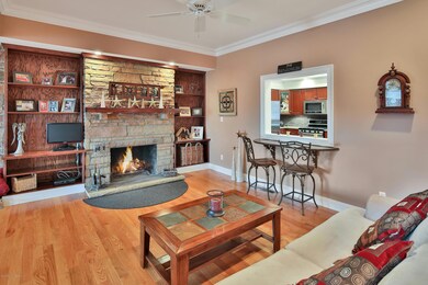 Warm and Welcoming Family Room