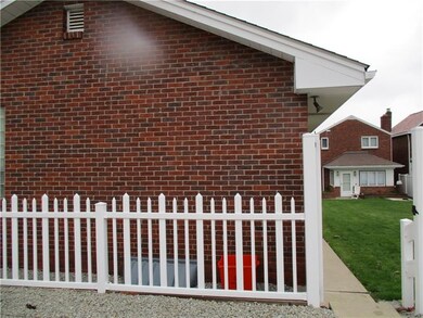 Rear of house with lighting