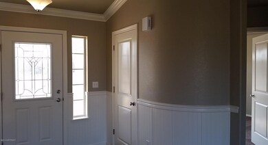Front door & closet