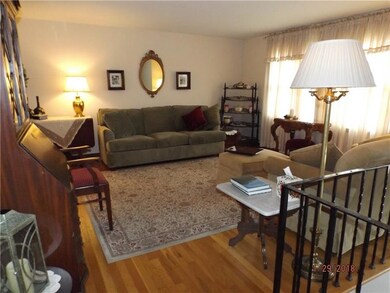 Spacious Living room with Beautiful Hardwood Floor