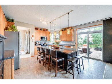 HUGE kitchen with access to over-sized deck
