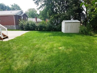 Nice level back yard for children or pets, large c